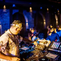 Here I am in the zone at GYLT Bangalore for a Soul Cast event. A great DJ set is a balance of technical skill and reading the energy of the room.