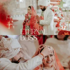 The sacred Sindoor moment, a symbol of eternal bliss. We focus on capturing these deeply personal rituals with sensitivity and closeness, preserving the emotion of the moment for Kiran and Shourya.