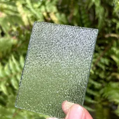 This week's texture is a stippled glass. It offers privacy while still allowing light to filter through, making it a great choice for partitions or windows where you want to create a soft, diffused glow.