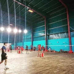 Players engaged in a practice session across our facility. This perspective highlights the clean, well-lit environment we provide for every game.