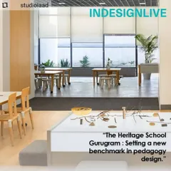 We are proud to have our design for The Heritage School featured by Indesignlive. The article recognized our Nordic-inspired design for setting a new benchmark in pedagogy, creating an environment that supports health, wellbeing, and experiential learning for students and teachers.