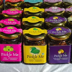 A trio of our sweet and tangy fruit pickles. Featuring Amla Chunda, Mango Methi, and our zesty lemon pickle, these are perfect for adding a different dimension to your meals.