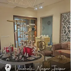 EKAANI turns 10. Celebrate a decade of elegance with my anniversary sale. This image of my Jaipur store invites you to explore timeless designs and statement pieces that redefine sophistication.