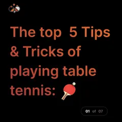 Want to improve your game? We start with the fundamentals. Here are our top tips and tricks for playing table tennis, beginning with the basics.