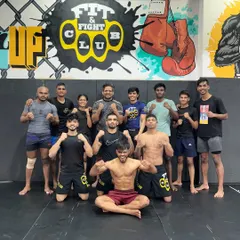 The pro batch after a good, hard practice session. This is our squad, pushing each other to be better every day.