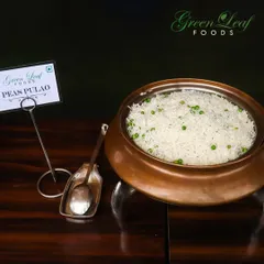 A simple yet elegant rice dish, my Peas Pulao is light, fragrant, and pairs perfectly with any of my Indian curries. It's a staple for a well-rounded buffet.