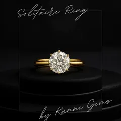 Some pieces do not need an introduction. This classic solitaire ring, with its brilliant diamond set in pure gold, is a symbol of forever captured in a single, elegant stone. It is minimal in design but monumental in meaning.