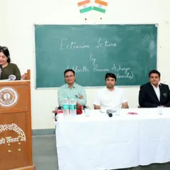 At a legal awareness seminar hosted by the Faculty of Law, Jai Narain Vyas University, Jodhpur. I shared my expertise on a range of topics from litigation to dispute resolution.