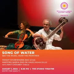 Thrilled to bring our special project "Song of Water" to the prestigious Nita Mukesh Ambani Cultural Centre. This concert series features our original compositions inspired by paintings from Indian and Dutch masters.