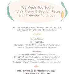 We were honored to attend this vital discussion hosted by Aastrika Foundation on "Too Much, Too Soon: India's Rising C-Section Rates." Addressing this issue is central to our mission of promoting healthier birth outcomes.