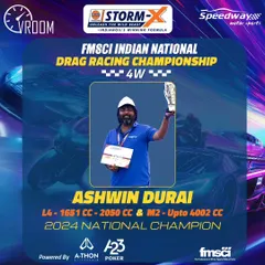 We crown Ashwin Durai as the 2024 National Champion in the L4 and M2 classes. Our events are the official stage for crowning the fastest racers in the nation.
