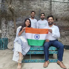 On Republic Day, we celebrated with our team on a bench made from the very plastic waste we pledge to eliminate from our environment. This bench is a symbol of our commitment to a cleaner India.