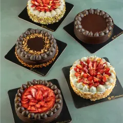 An array of our new Sugar-Free and Gluten-Free cakes. We have turned our classic favourites into delicious treats that can be enjoyed by those with dietary restrictions.