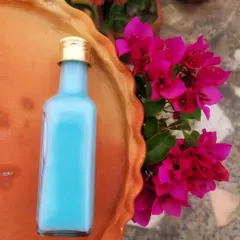 This is my Regrowth Shampoo, specially formulated to support hair growth. It's a mild, handcrafted shampoo that cleans the scalp and creates a healthy environment for your hair to grow stronger.