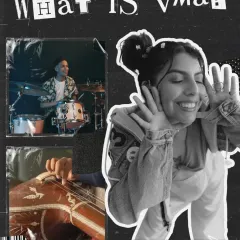 We are a home for all kinds of music. This collage captures the vibrant energy of our academy, from a student finding their rhythm on the drums to another exploring the nuances of Indian classical instruments. Whatever your passion, you can pursue it here.