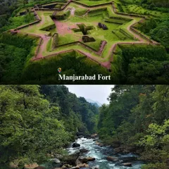 Explore the unique star-shaped Manjarabad Fort and the scenic Bisle Ghat bridge viewpoint on our Sakleshpura weekend trip.
