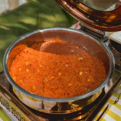 Nothing beats the comforting aroma and taste of homemade Gajar ka Halwa. My version is slow-cooked with carrots, milk, ghee, and nuts for a rich and authentic flavor.