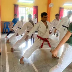 A senior Kata training session for our North Division Black Belt students. Here, Shihan Dayanathan, our North Division Head Instructor, guides them through advanced forms.