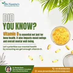 Did you know Vitamin D is crucial not just for bone health, but also for your mood and mental well-being? Ensuring you get enough can help combat fatigue and mood swings.