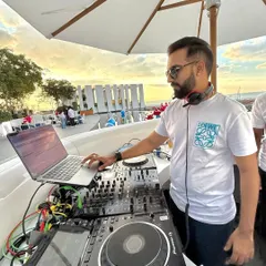 New year, new adventures. Ringing in 2025 with a stunning view of Dubai, doing what I love. This is the life of a destination DJ.