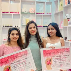 I am so proud to see my students, Pooja and Gingi, graduate with their certificates of completion. They are now fully equipped with advanced skills and ready for the market.
