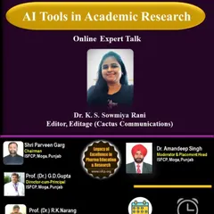 In this online expert talk for ISF College of Pharmacy, I provided an introduction to using AI tools in academic research. We covered the basics of ChatGPT, explored over five other useful tools, and discussed the critical ethical considerations for using AI in research.