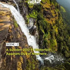 The moment you first see Bandaje Falls is pure magic. This 200-ft waterfall appears suddenly from the dense green cliffs. It’s a highlight of our Bandaje Arbi trek, a sight that makes the entire climb worth it.
