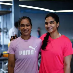 Sweat, smiles, and support. In our community, we crush every goal together, celebrating each other's progress along the way.