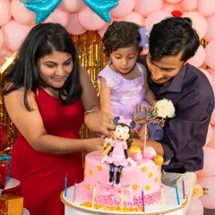The birthday cake moment is a classic for a reason. It’s a time when the whole family comes together to celebrate, and I make sure to capture that shared happiness.