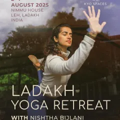 An invitation to my Ladakh Yoga Retreat. This is a journey into slow travel, daily practice in nature, and the profound silence of the mountains.