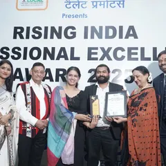 I was honored to receive the Rising India Professional Excellence Award in 2025. Moments like these are a testament to the hard work we put in, both in and out of the courtroom, to fight for our clients' rights.