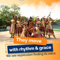 We see expression find its voice through the grace and rhythm of dance. Our performing arts program provides a platform for students to explore cultural traditions, develop discipline, and express themselves with confidence and poise on stage.