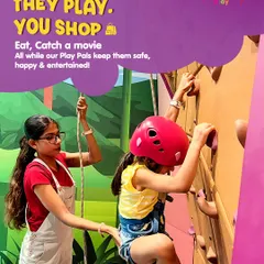 Your to-do list is long. Let us help. While you eat, catch a movie, or shop, our Play Pals keep your little climbers safe, happy, and entertained on adventures like our rock wall.