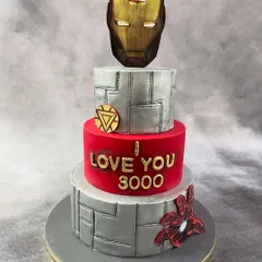 I love you 3000! I poured my heart (and a lot of fondant) into this three-tier Iron Man cake for my husband. It’s proof that I can turn any passion, even a superhero obsession, into an epic, edible masterpiece.