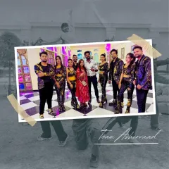 A picture with our talented client and our professional dance troupe. We believe in collaboration and teamwork to make every performance a grand success.
