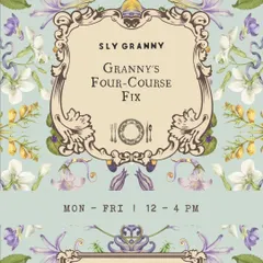 Another beautiful poster for my Four-Course Fix, available weekdays for the ultimate lunch experience.