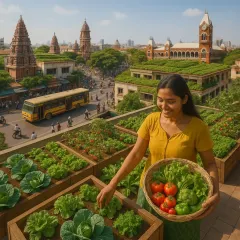 Our vision for a greener Chennai, where every rooftop is a source of fresh, healthy food. This is the future we are working to build, one garden at a time.