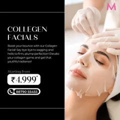 Boost your skin's bounce with our Collagen Facial. This service is designed to combat sagging and loss of elasticity, leaving your skin looking and feeling firm, plump, and perfected.