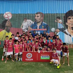 I believe in learning from the best. Here, my players get a unique opportunity to train with and learn from ISL player Rohit Kumar. These mentorship sessions provide invaluable insights and inspiration that go far beyond a regular training day.