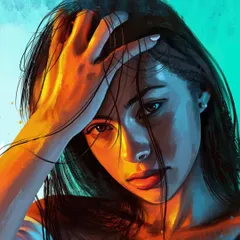A digital portrait study focusing on dramatic lighting. I love experimenting with colour and mood, and this piece explores the contrast between warm and cool light on the face.