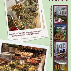 A look back at the beautiful weddings and parties we catered in May. From "I do" to "let's groove," we made every moment unforgettable with our bespoke catering.