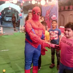 Imagine the birthday boy's excitement when his favorite superhero shows up. I can arrange for character appearances like Spider-Man to make the party an unforgettable experience.