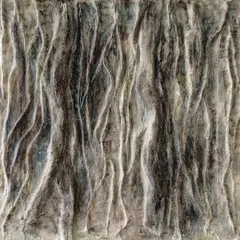 This artwork is a tribute to the roots of nature, with intertwining patterns that celebrate the beauty of imperfection. The flowing, vein-like textures are inspired by the Wabi-Sabi philosophy of finding grace in natural forms.