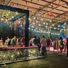 Our semi-covered event space is perfect for sangeets, cocktail parties, and corporate mixers. With festive lighting and a dedicated bar setup, it’s designed for a night of celebration.