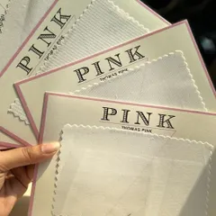Introducing our best-selling summer fabrics from Thomas Pink. These lightweight white cottons are perfect for crafting crisp, breathable custom shirts.
