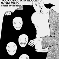 We have a few simple rules, and this one, borrowed from 'Fight Club', is our favorite. It’s our playful way of saying this is a unique, close-knit community where you can feel safe to experiment and share your work without pressure.
