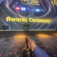 Celebrating another achievement at the MANAM 2024 Awards Ceremony in Vijayawada. Our team was recognized with an award for being the most enthusiastic team of architects.