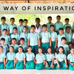The way of inspiration. Here is the next generation of focused and disciplined individuals from my karate program at Theyyangad school.