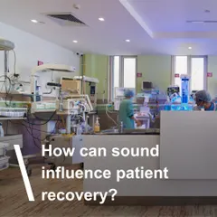 How can sound influence patient recovery? In a hospital, controlling the acoustic environment is critical. We use architectural strategies and specific materials to minimize noise from equipment and corridors, creating quieter patient rooms and calmer public areas that directly contribute to the healing process.