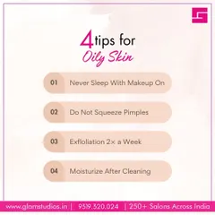 If you have oily skin, these four tips are essential. Following this advice, like regular exfoliation and proper moisturizing, can help manage excess oil and prevent breakouts.